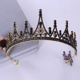 Alloy Crown wedding tiara Wedding honeymoon shoot luxury Princess tiara 651532956730 - COCOMELODY