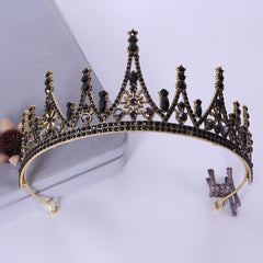 Alloy Crown wedding tiara Wedding honeymoon shoot luxury Princess tiara 651532956730 - COCOMELODY