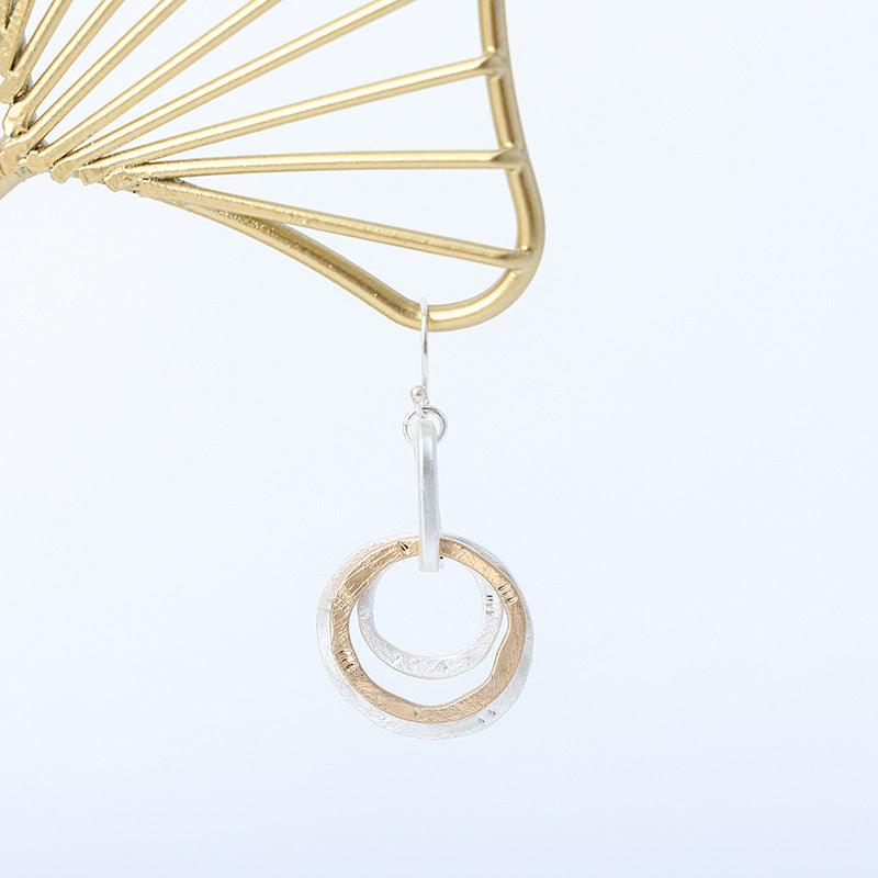 Stylish earrings Simple high sense pendant earrings 672418001308 - COCOMELODY