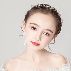 Wedding Hair Accessories for Kids, Flower Girl Hair Accessory, Princess Headpiece Flower Girl Headpiece Accessories for Birthday Party 636989440780 - COCOMELODY