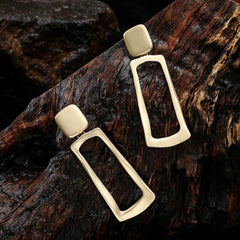 Personalized geometric fashion all-in-one mid-length ear clips 619606833719 - COCOMELODY