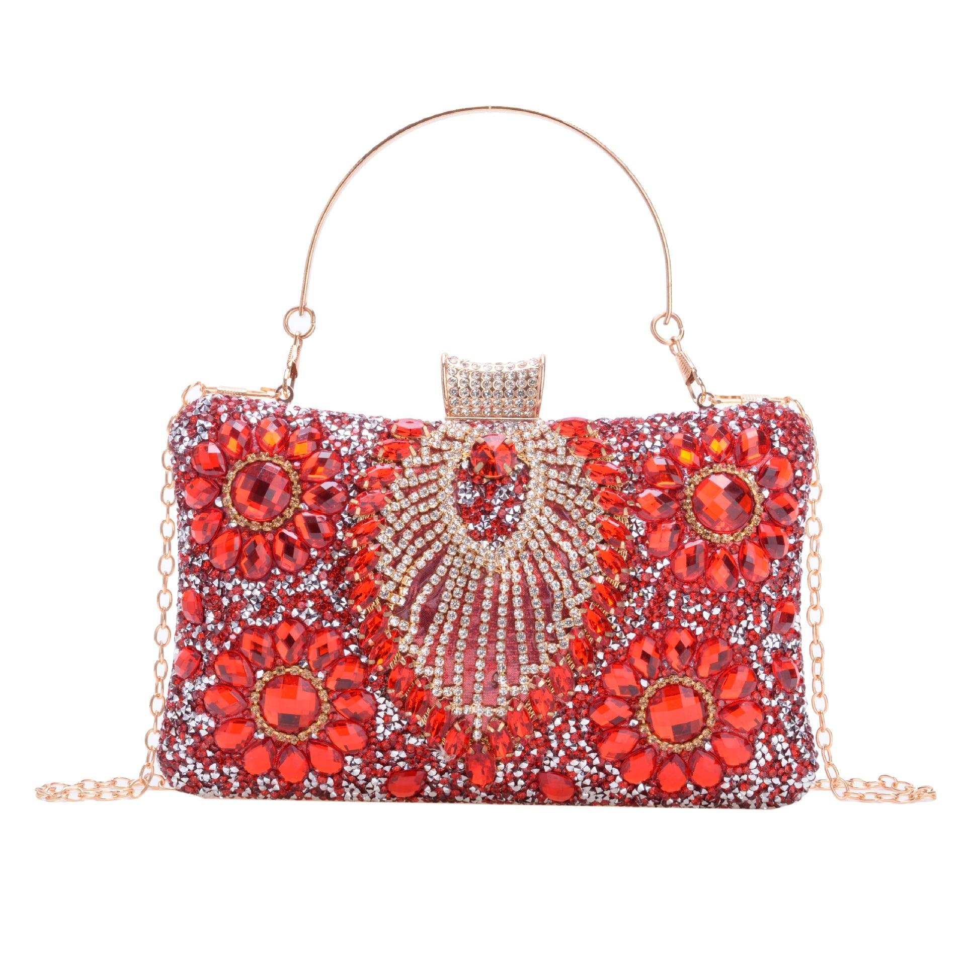 Heavy diamond dinner bag 791087208691 - COCOMELODY