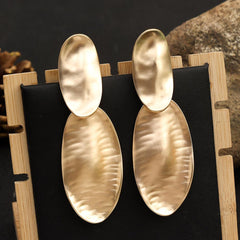 Geometric fashion simple ear clip earrings 676046771072 - COCOMELODY