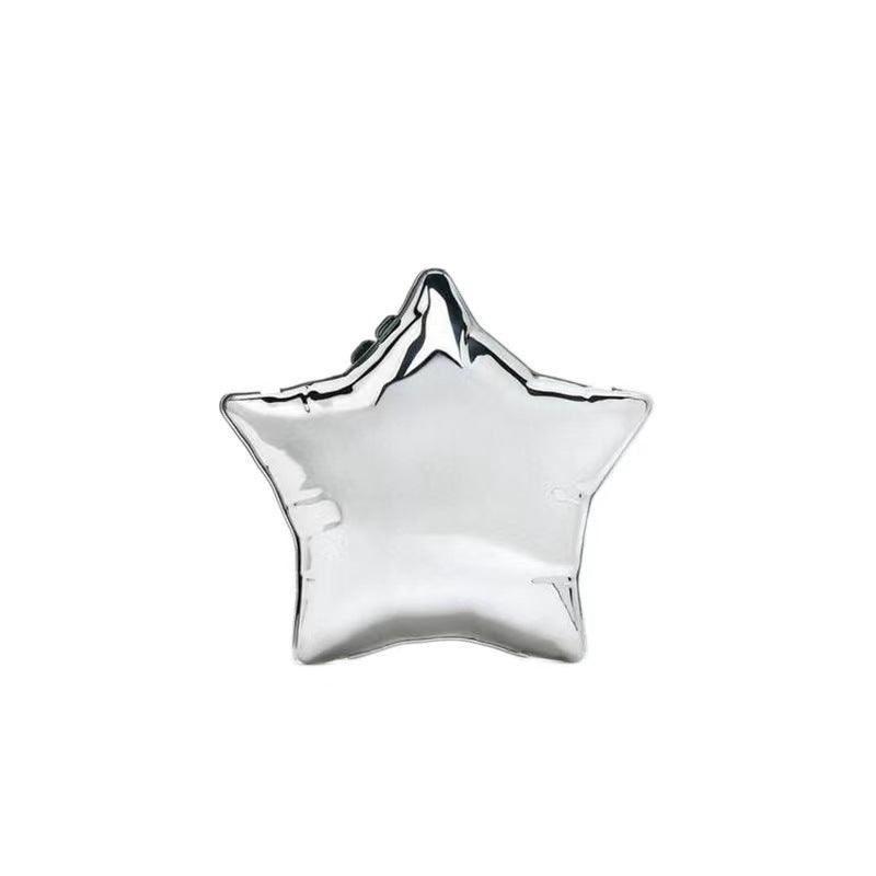 Gold and Silver Star shoulder bag Mini chain bag Crossbody acrylic bag 764305380260 - COCOMELODY