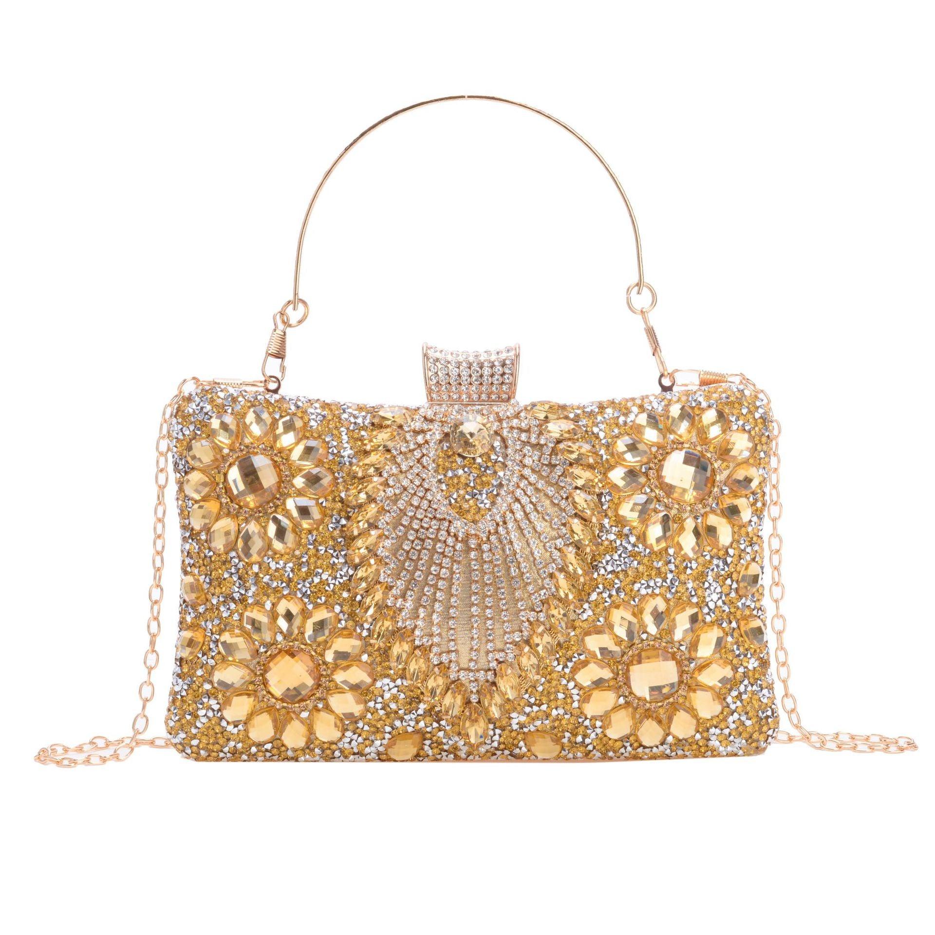 Heavy diamond dinner bag 791087208691 - COCOMELODY