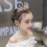 Wedding Hair Accessories for Kids, Flower Girl Hair Accessory, Princess Headpiece Flower Girl Headpiece Accessories for Birthday Party 641507041653 - COCOMELODY