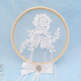 Handmade pearl bud ring pillow 599755872256 - COCOMELODY