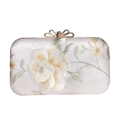 Embroidered evening bag Temperament clutch bag 681571423932 - COCOMELODY