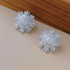 Light luxe zircon earrings 795399667147 - COCOMELODY