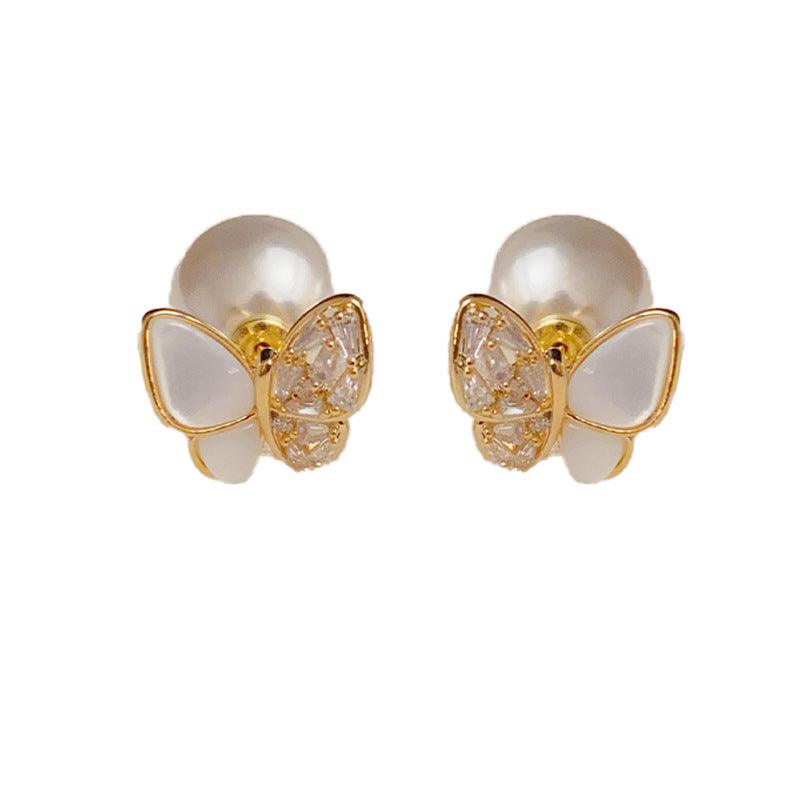 Temperament Simple Metal Petal Earrings 753505809100 - COCOMELODY