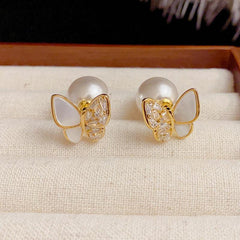 Temperament Simple Metal Petal Earrings 753505809100 - COCOMELODY