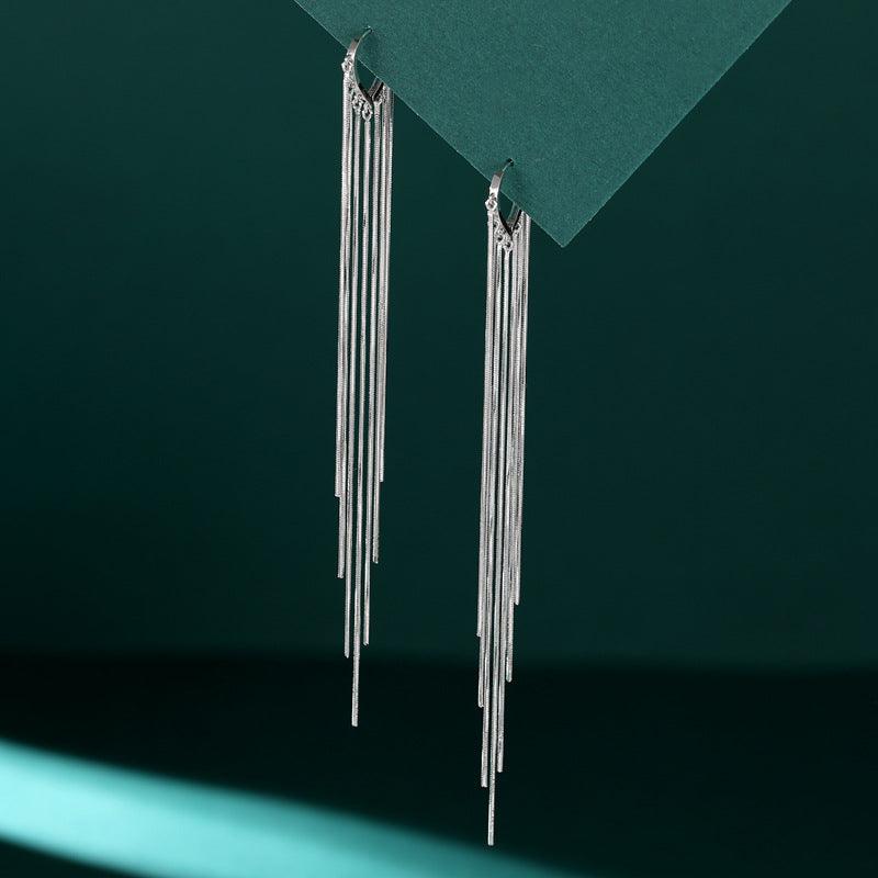 Long tassel earrings 718905541060 - COCOMELODY
