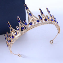 Alloy Crown wedding tiara Wedding honeymoon shoot luxury Princess tiara 651532956730 - COCOMELODY