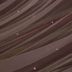 Trailing Pearl Yarn Double-Layer Covered Face Veil 606087692939 - COCOMELODY