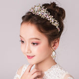 Wedding Hair Accessories for Kids, Flower Girl Hair Accessory, Princess Headpiece Flower Girl Headpiece Accessories for Birthday Party 641194277256 - COCOMELODY