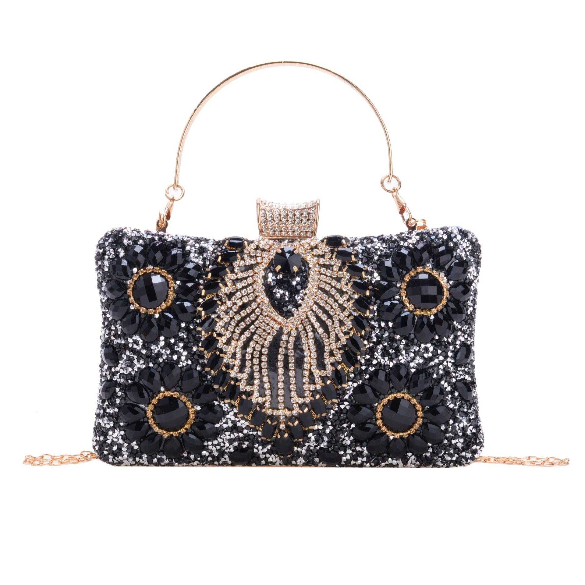 Heavy diamond dinner bag 791087208691 - COCOMELODY