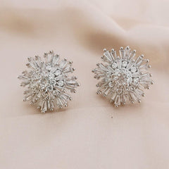 Light luxe zircon earrings 795399667147 - COCOMELODY