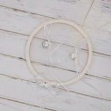 Wooden pearl ring holder 617445923079 - COCOMELODY