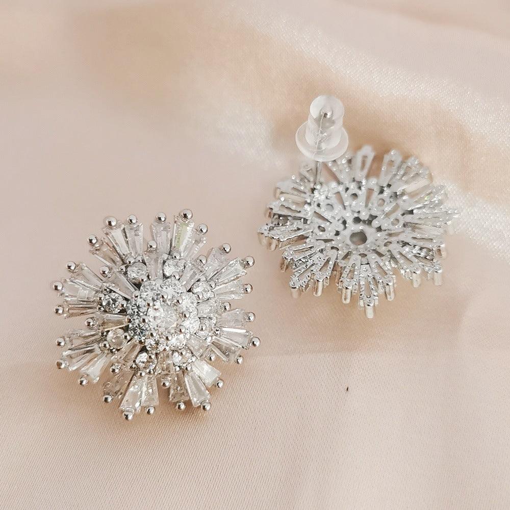 Light luxe zircon earrings 795399667147 - COCOMELODY