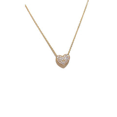 Double sided micro shell set love lock necklace 716747388121 - COCOMELODY