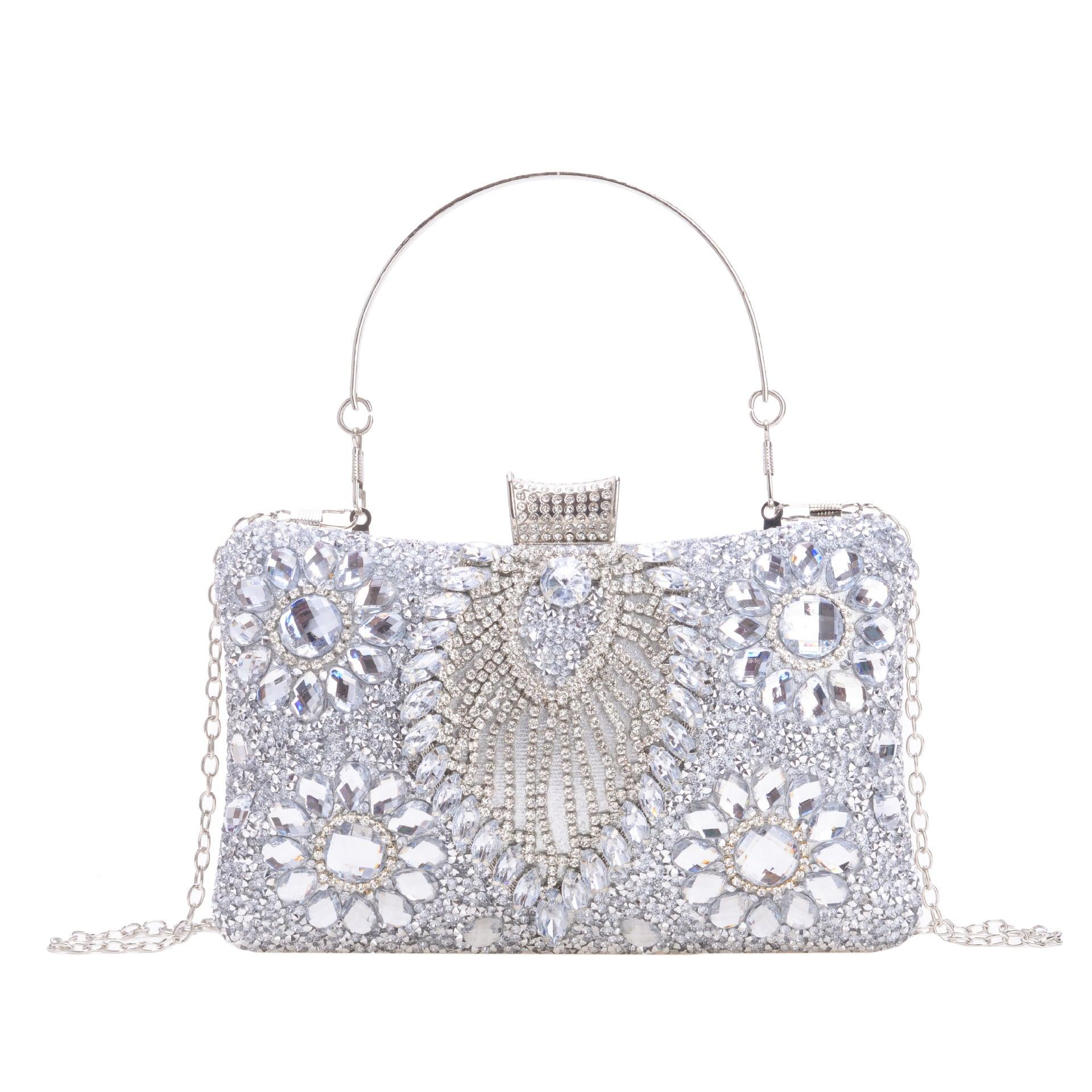 Heavy diamond dinner bag 791087208691 - COCOMELODY