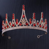 Alloy Crown wedding tiara Wedding honeymoon shoot luxury Princess tiara 651532956730 - COCOMELODY