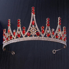 Alloy Crown wedding tiara Wedding honeymoon shoot luxury Princess tiara 651532956730 - COCOMELODY