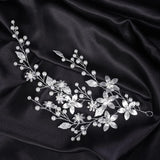 Gold handmade bridal headdress Hair accessories Beaded dress accessories 583345967079 - COCOMELODY