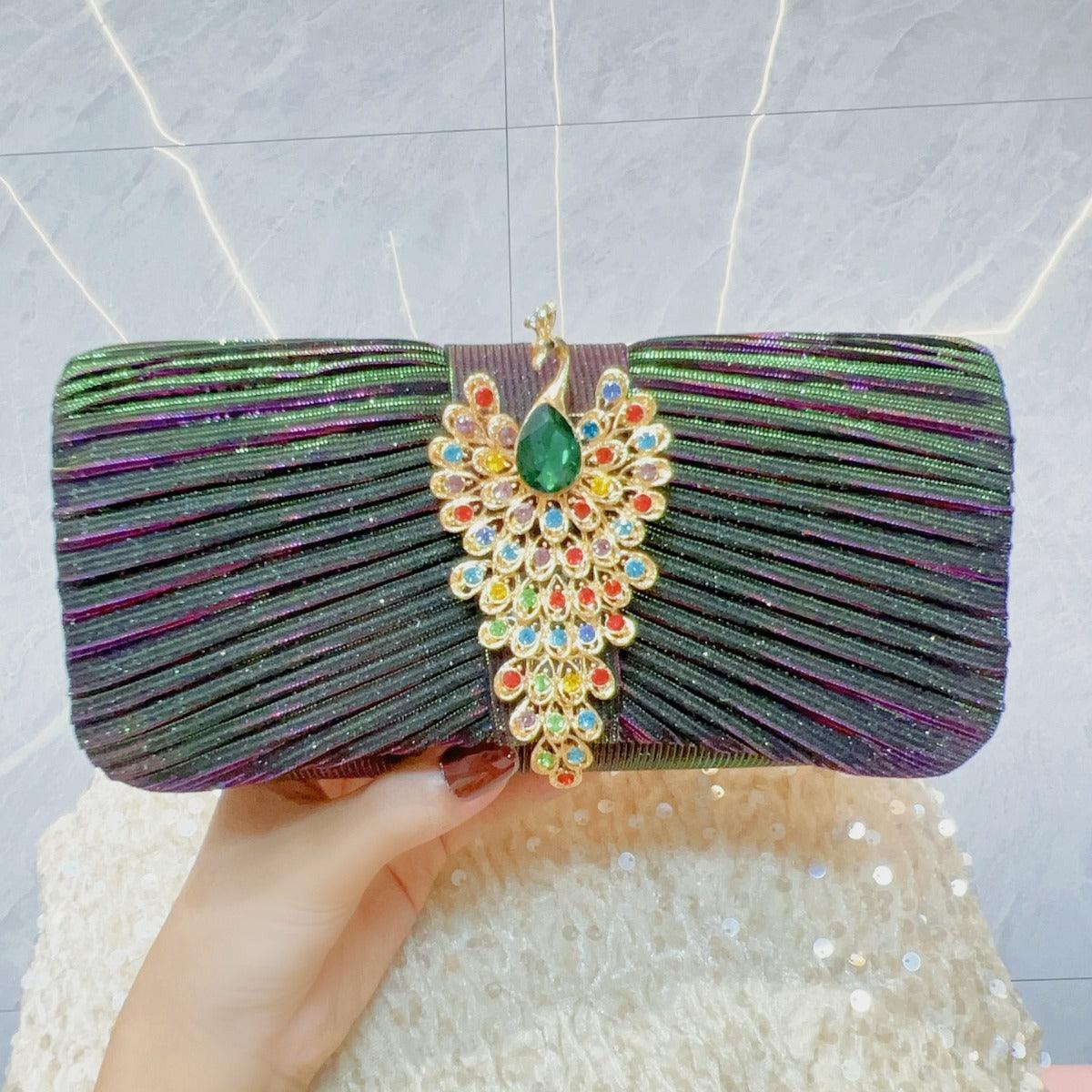 One-shoulder diagonal mini bag Women's dress bag Dinner bag 810660945468 - COCOMELODY