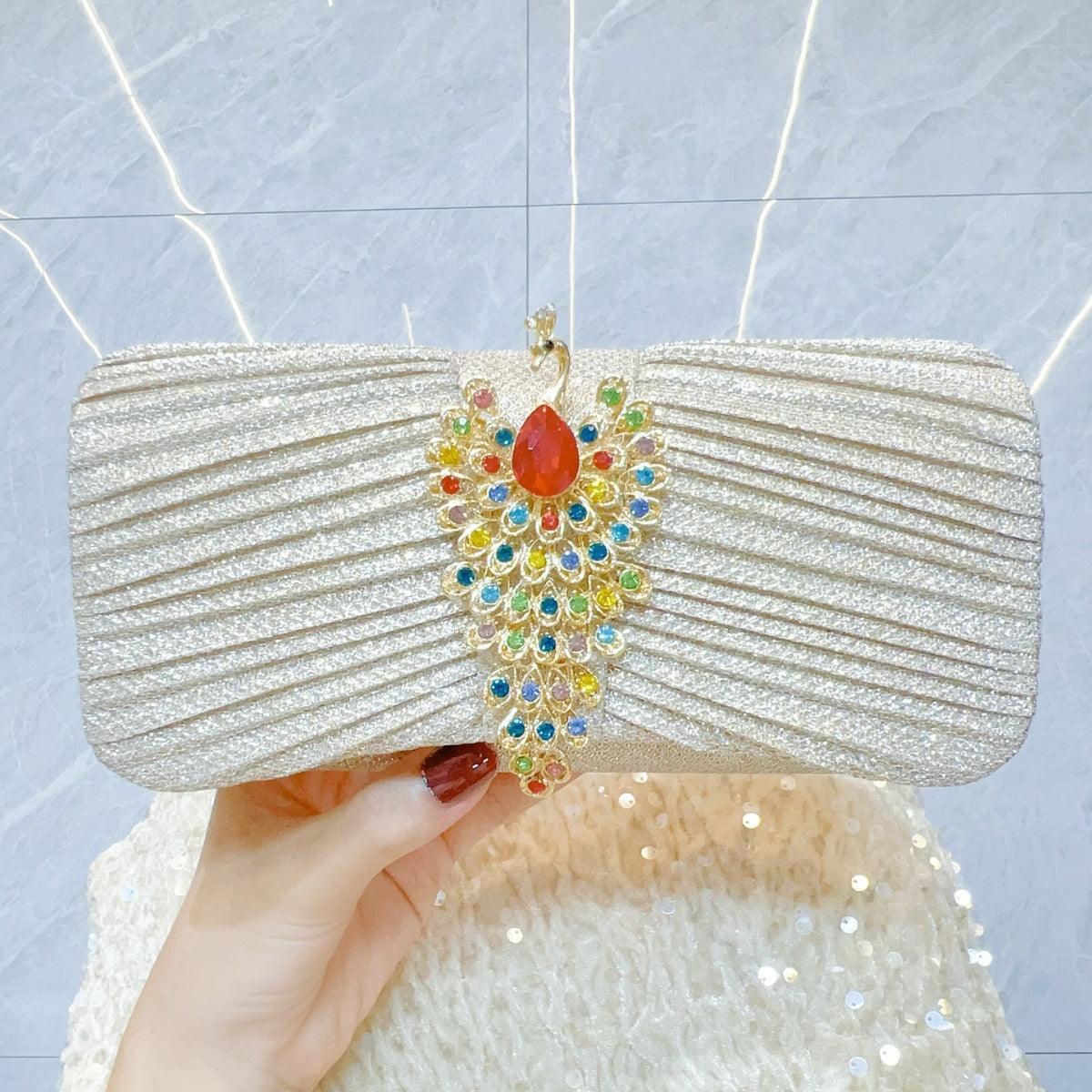 One-shoulder diagonal mini bag Women's dress bag Dinner bag 810660945468 - COCOMELODY