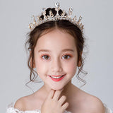 Wedding Hair Accessories for Kids, Flower Girl Hair Accessory, Princess Headpiece Flower Girl Headpiece Accessories for Birthday Party 636457342173 - COCOMELODY