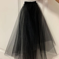Black simple short double veil cover hair comb 644309462876 - COCOMELODY