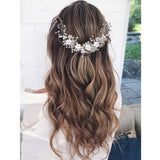 Bridal headband Modern fashion handwoven Headpieces 778660953289 - COCOMELODY
