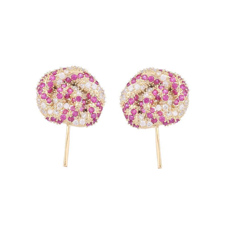 Colored lollipop earrings 673817056191 - COCOMELODY