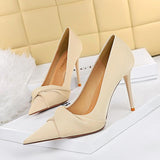 Elegant Pointy Heels 673905941057 - COCOMELODY