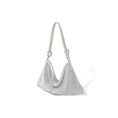 Diamond-set handbag Dinner bag Rhinestone handbag 699850474341 - COCOMELODY