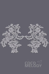 Bridal Gown CWVT15002 Fabric Swatch SWWD18001 - COCOMELODY