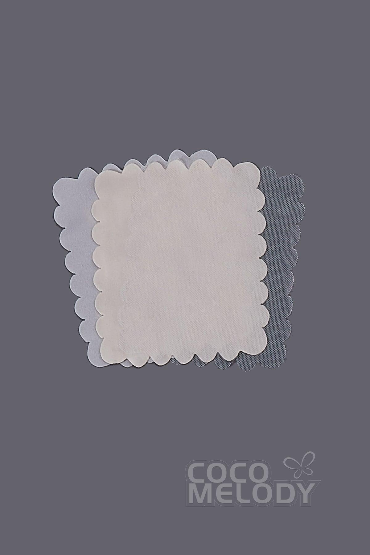 Bridal Gown CWVT15002 Fabric Swatch SWWD18001 - COCOMELODY