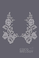 Bridal Gown CWVT15002 Fabric Swatch SWWD18001 - COCOMELODY