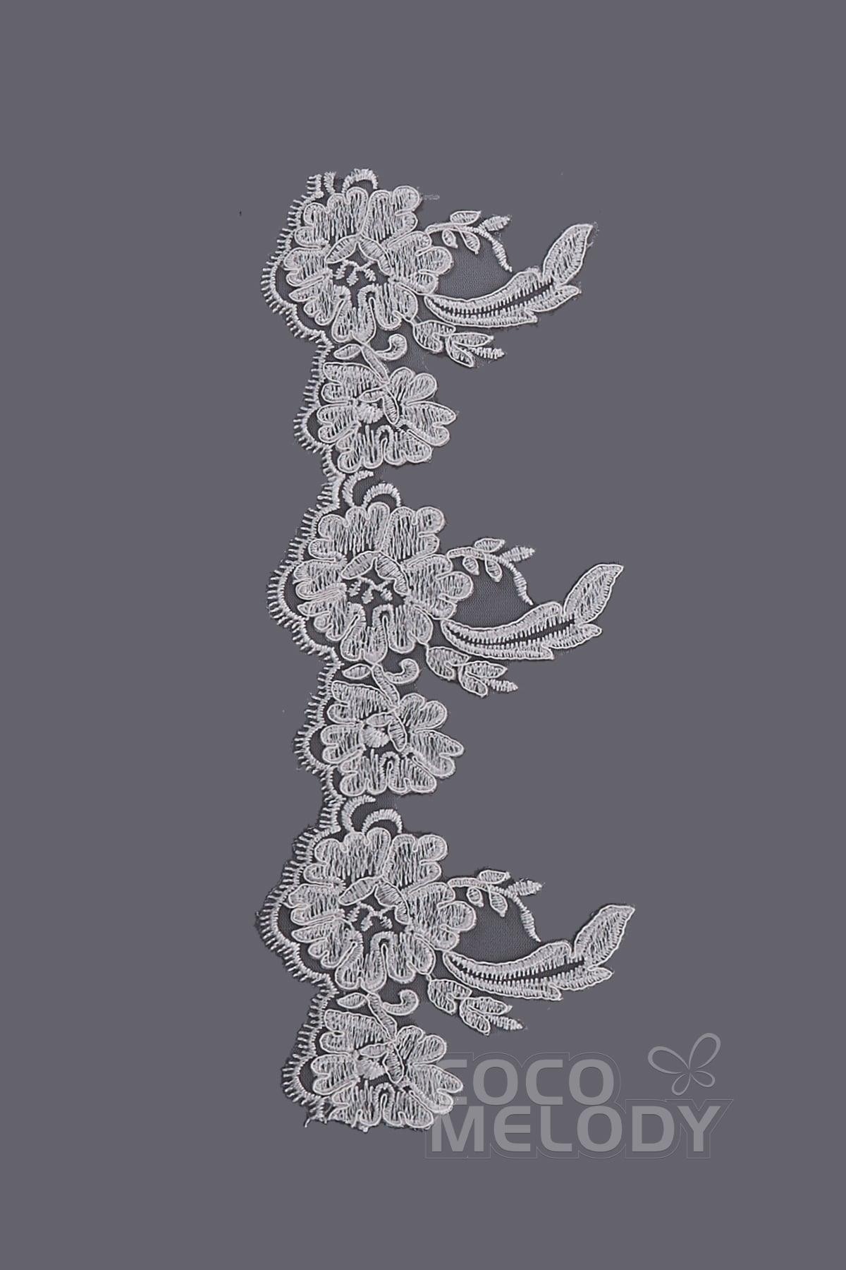 Bridal Gown CWVT15002 Fabric Swatch SWWD18001 - COCOMELODY