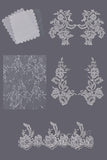 Bridal Gown CWVT15002 Fabric Swatch SWWD18001 - COCOMELODY