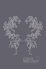 Bridal Gown LD3906 Fabric Swatch SWWD18002 - COCOMELODY