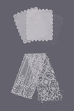 Bridal Gown LD4722 Fabric Swatch SWWD18003 - COCOMELODY
