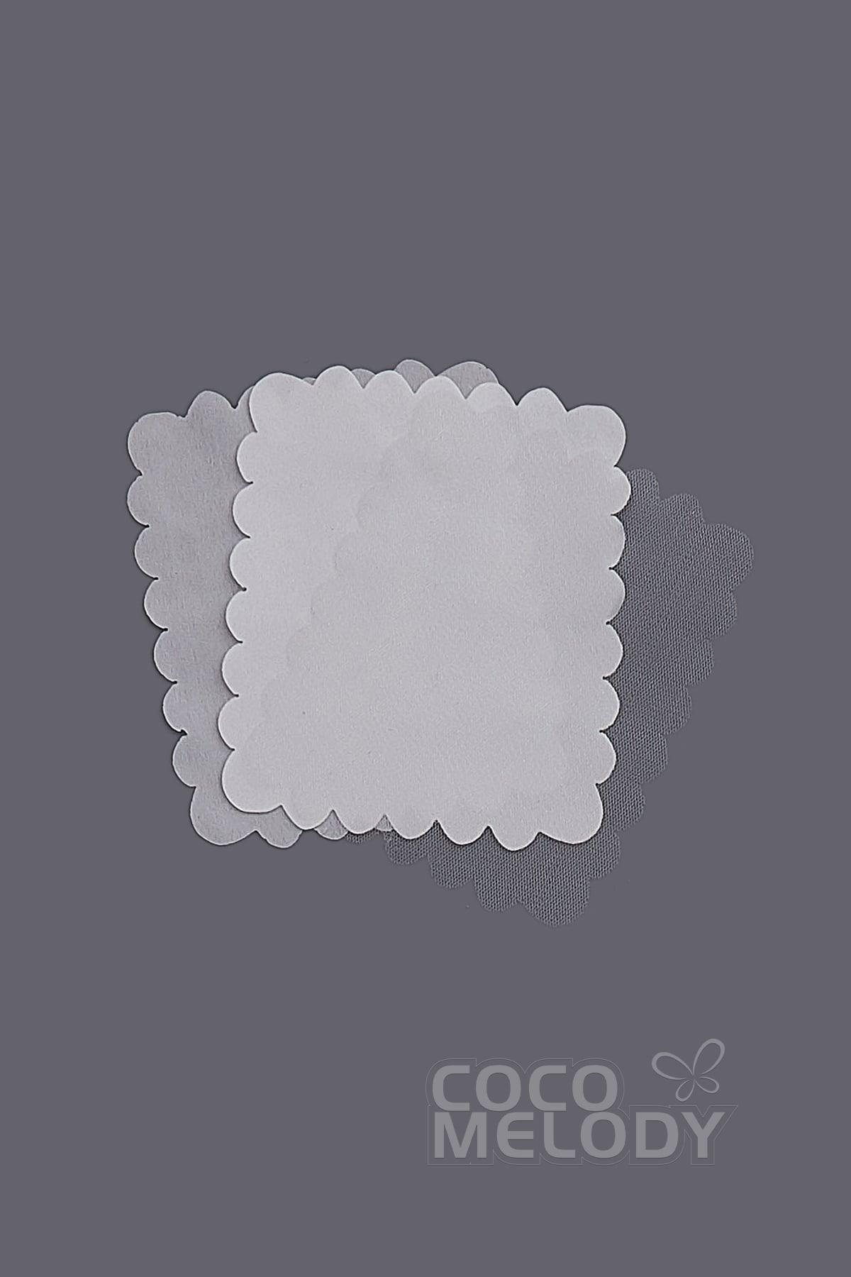 Bridal Gown LD4534 Fabric Swatch SWWD18004 - COCOMELODY