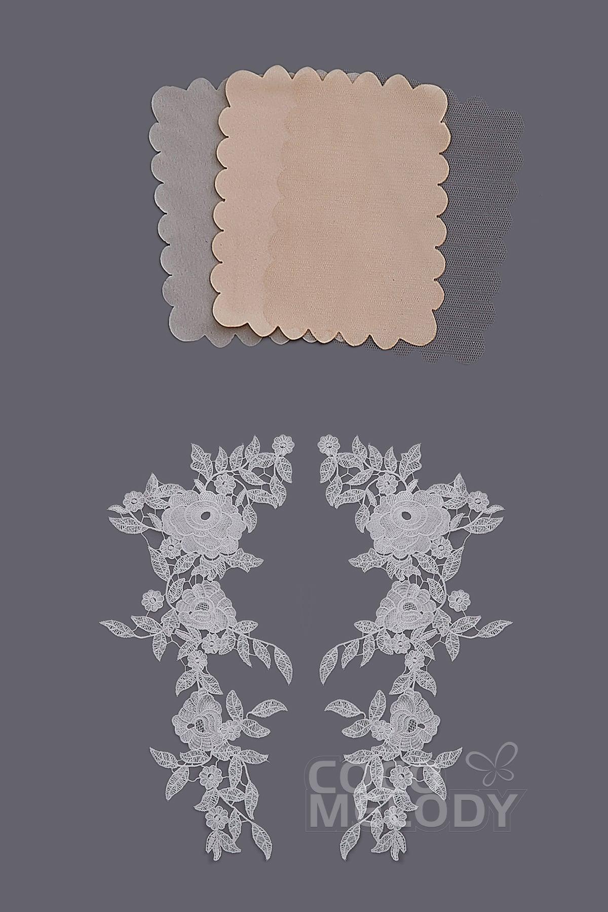 Bridal Gown LD4534 Fabric Swatch SWWD18004 - COCOMELODY