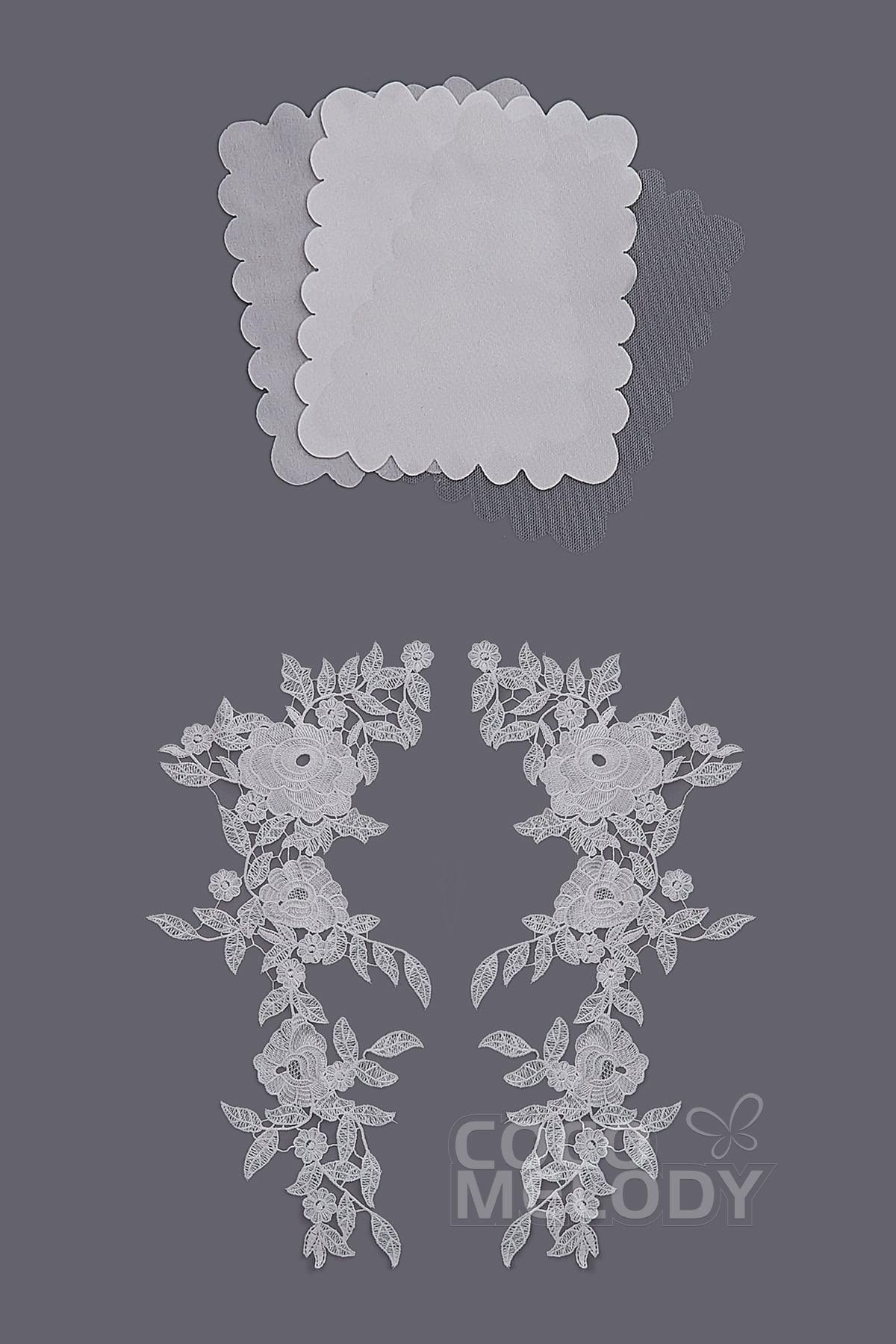 Bridal Gown LD4534 Fabric Swatch SWWD18004 - COCOMELODY