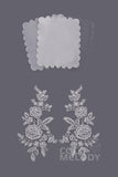 Bridal Gown LD4432 Fabric Swatch SWWD18013 - COCOMELODY