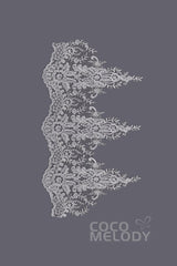 Bridal Gown LD3905 Fabric Swatch SWWD18008 - COCOMELODY