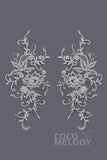Bridal Gown LWXT16001 Fabric Swatch SWWD18009 - COCOMELODY