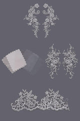 Bridal Gown LWXT16001 Fabric Swatch SWWD18009 - COCOMELODY